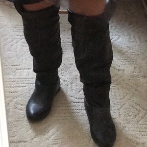 Knee high boots